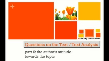 Text Analysis 6 - Vorschauvideo