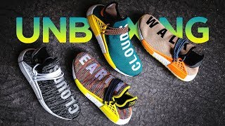 adidas human race argento