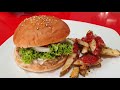 HAMBURGUESA CON ATUN Y PAPA | COCINA VLOGS