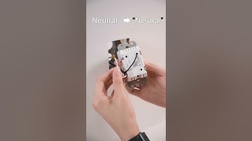 MOES US Smart Switch | Neutral Wire Reuqired |Installation