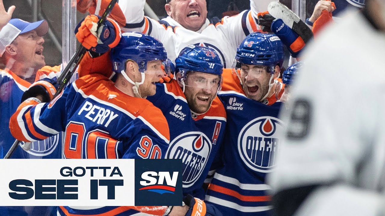 GOTTA SEE IT: Leon Draisaitl Scores First Career Playoff Overtime ...