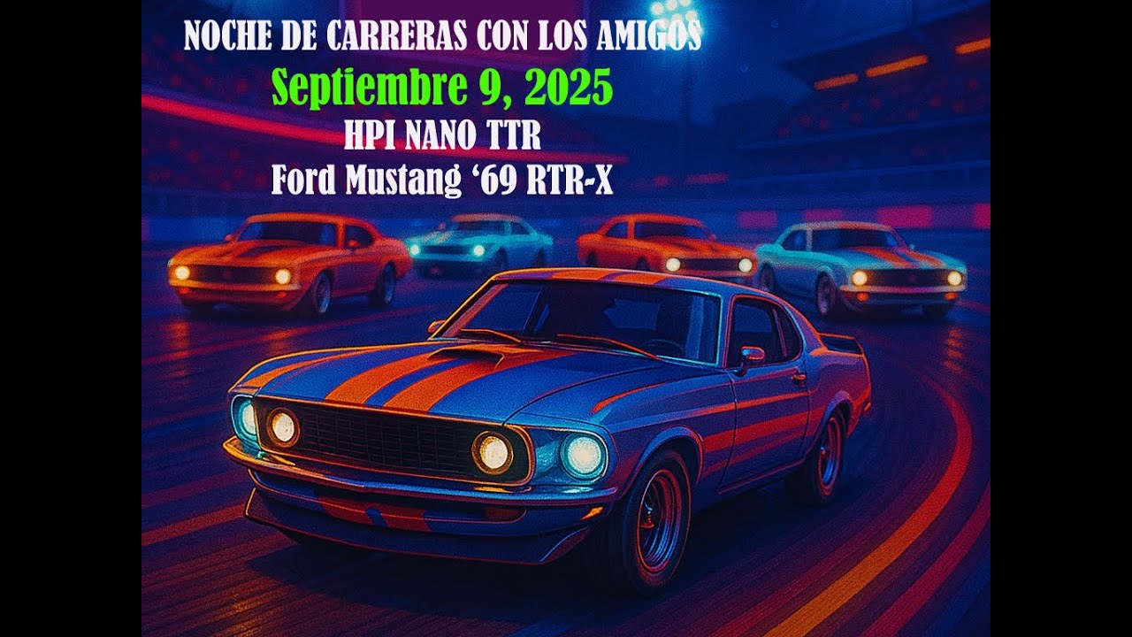 HPI NANO TTR 1/64 (09) Q2 HPI ´69 MUSTANG RTR-X