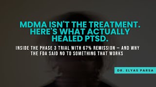 Scientists Just Proved MDMA Heals PTSD — Here's What That Actually Means