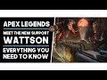 APEX LEGENDS | WHO IS WATTSON? | STORY, POWERS AND MORE