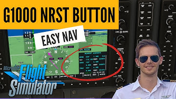 FS2020 G1000 NRST Button - An Easy Navigation Method