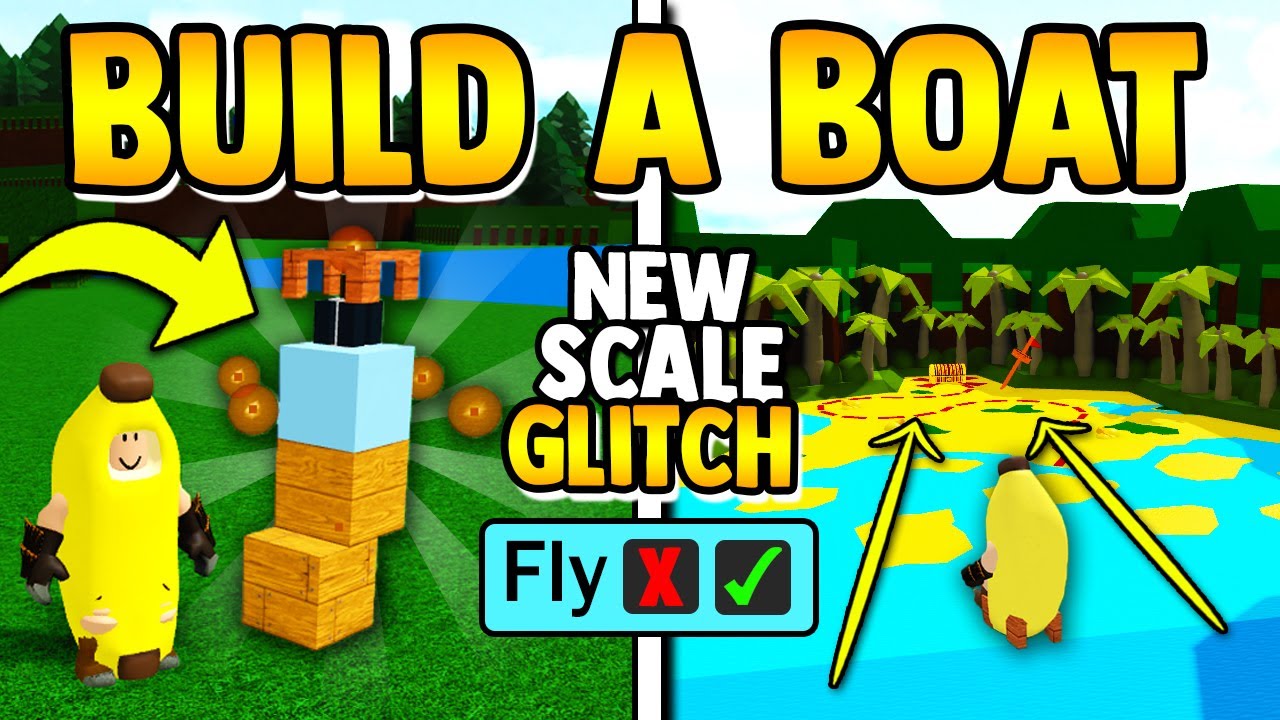 *new* scale fly glitch!!💨must see build a boat for