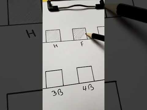 درجات الرصاص من 2 ل 8 بال  مسائكم فلة  اقلام رصاص درجات