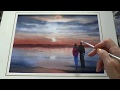 Добавляем людей в пейзажи.КАК Рисовать Фигуры Людей. How to draw and add people in to landscapes