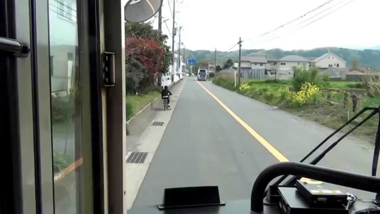 神奈中バス 田01 前面展望 田名バスターミナル⇒高田橋入口⇒箕輪辻⇒田代⇒半原