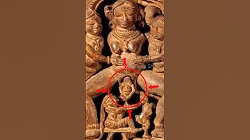 Lord Narasimha awakening? 😱🤯 #women #ancient #narashima #carving #temple #shorts #yt