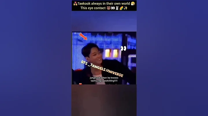 👨‍❤️‍👨 Taekook is always in the own world 🐰👀🐻✨#vkook#taekook#v#jungkook ...