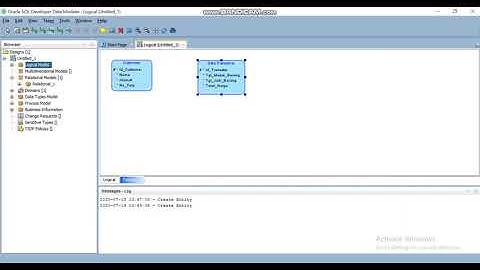 Tutorial membuat ERD Logical dan Physical Model