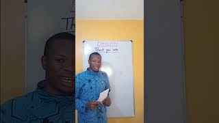 KCSE ENGLISH PP1 Question 1: Functional writing (Thank you note)