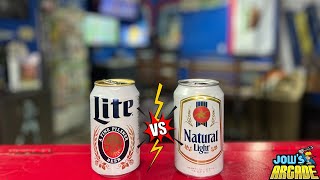 Blind Battle Beers! Natural Light Vs. Miller Lite