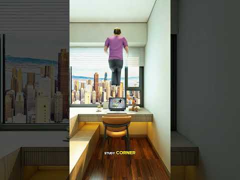 2 kids bedroom design #shorts