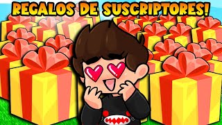 REGALAZOS DE SUSCRIPTORES EN ESTE BUZON DE PET SIMULATOR 99 DE ROBLOX!!!