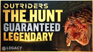 Outriders - THE HUNT Guaranteed Legendary | How Hunts ACTUALLY WORK - Don't Miss This!