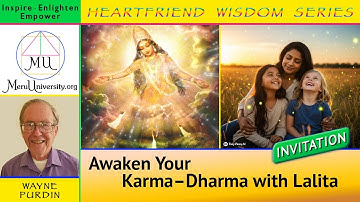 CLASS - Playing the Karma/Dharma Game with Lalita Tripura Sundari