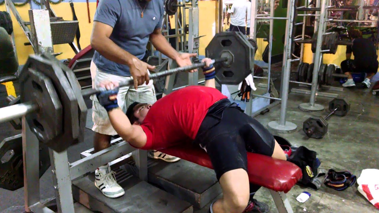 120 kg x 10 Bench Press YouTube