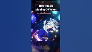 How it feels playing C6 Yelan