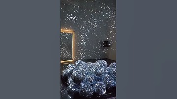 Disco ball room!  what an experience!