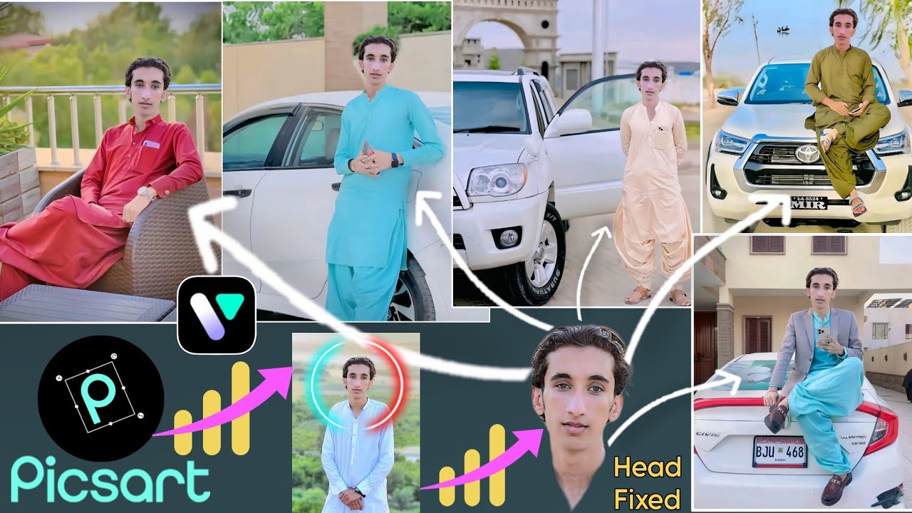 Fixed Another Body In My Head | Dosra Body Apna Photo Ka Sar Lagao | Photo Editing 2025