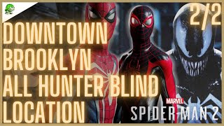Spider-Man 2 Downtown Brooklyn All Hunter Blind Locations