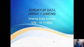 Struktur Data - Array