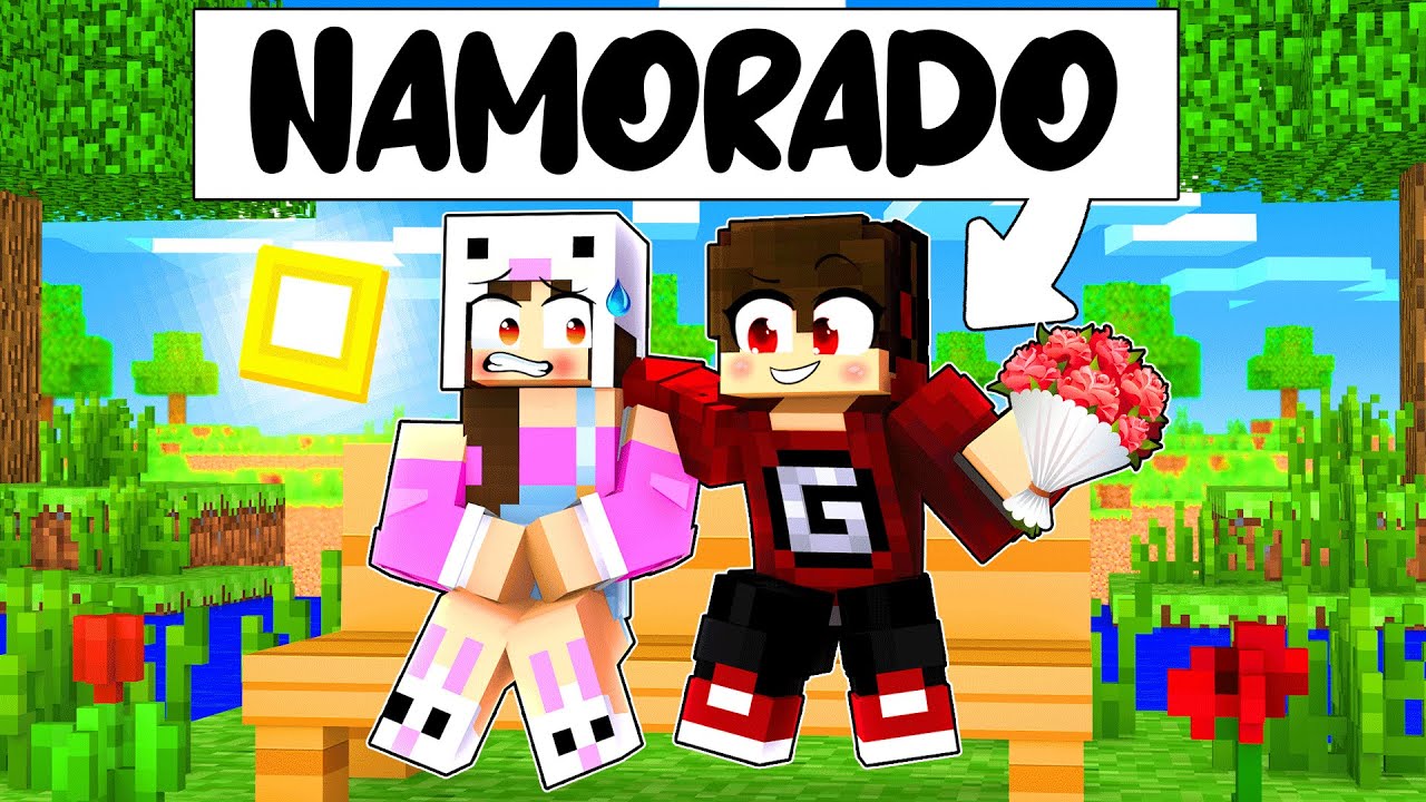 Coelha tem um NOVO NAMORADO no minecraft ! 😍