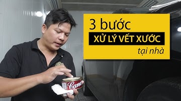 3 BƯỚC XỬ LÝ VẾT XƯỚC XE Ô TÔ TẠI NHÀ | Garage Tấn Hưng