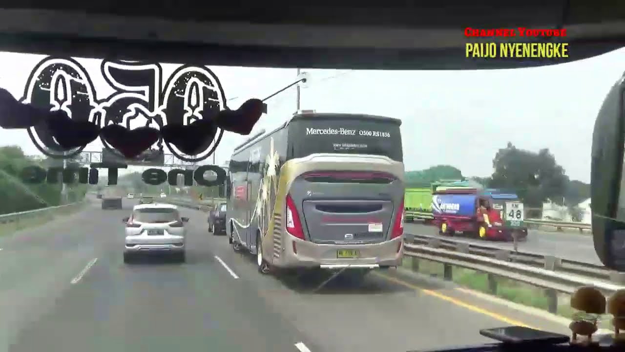 Mewahnya BUS SAN JAKARTA BENGKULU SR2 XHD PRIME Merci 1836