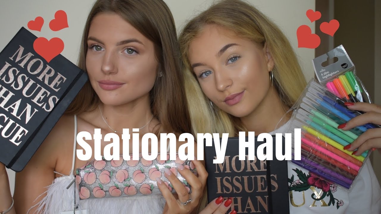 HUGE BACK TO SCHOOL STATIONARY HAUL! Grace and Grace