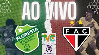 AO VIVO: FLORESTA X FERROVIÁRIO | CEARENSE 2026 | 02° FASE | 2ª RODADA