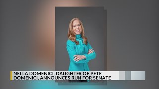 Nella Domenici to run for U.S. Senate