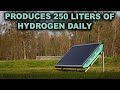 With this technology you can produce your own hydrogen at home for free