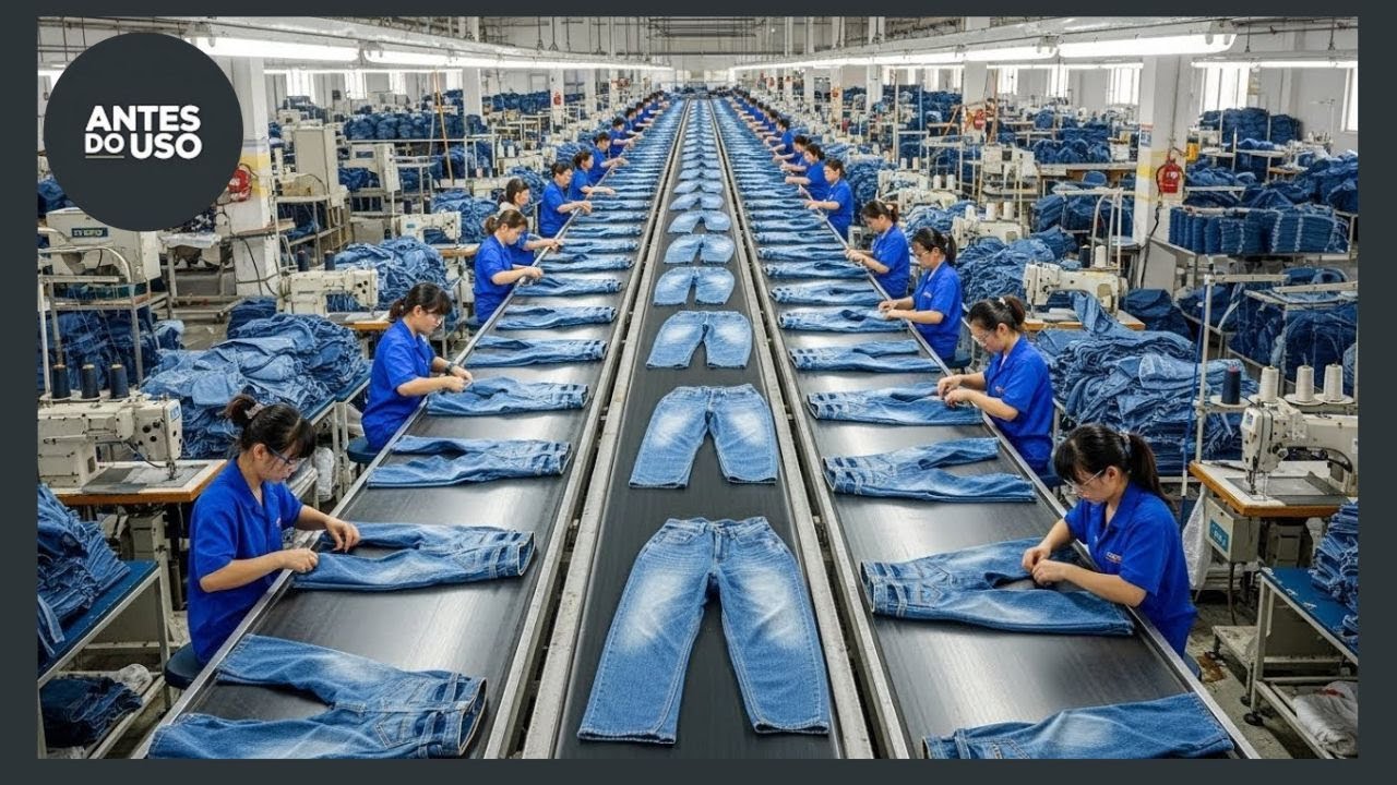 Assim São Feitas as Calças Jeans que Você Usa Todos os Dias