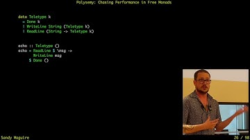 Polysemy: Chasing Performance in Free Monads — Sandy Maguire