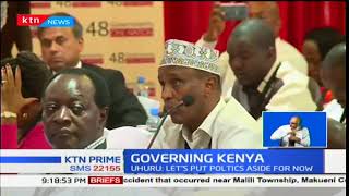 President Uhuru assures the 47 governors that his government is committed to working with them