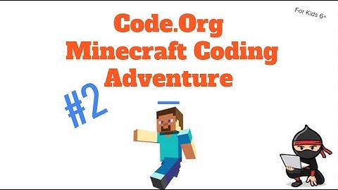 Code.Org Minecraft Coding Adventure (For Kids 6+