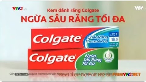 Quảng cáo Colgate* & Colgate Chắc răng thơm miệng (Ăn bánh Pizza - 2016)