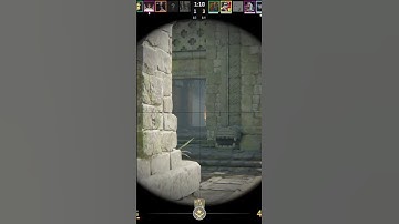 3k awp on ancient A site! #cs2 #cs2clips #gaming #fps
