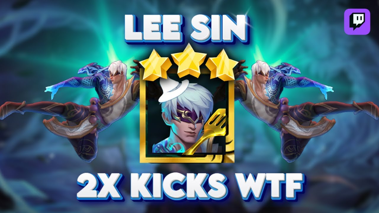 TFT – LE BUILD LE PLUS DRÔLE : LEE SIN MAGE 2x KICK 🧙‍♂️💥
