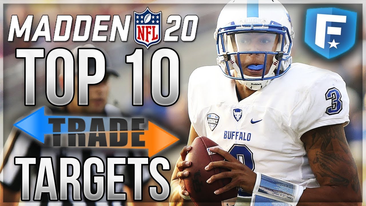 Top 10 Offensive Trade Targets For Your Franchise Mode | Madden 20 Franchise Mode