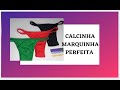 CALCINHA MARQUINHA PERFEITA como fazer