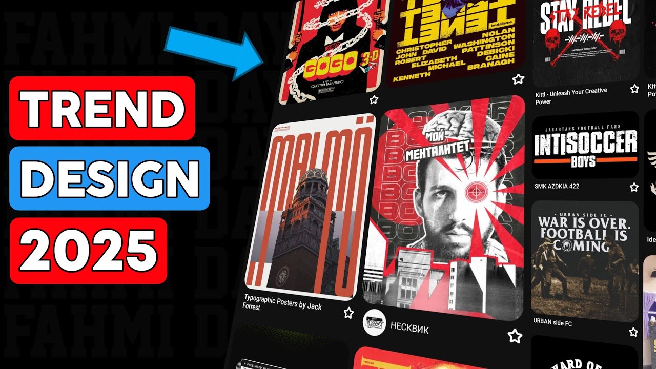 Graphic design trends 2025 | Nomor 1 wajib dicoba‼️ - YouTube