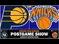 Playoff livestream  game 2  knicks vs pacers  recap  reaction