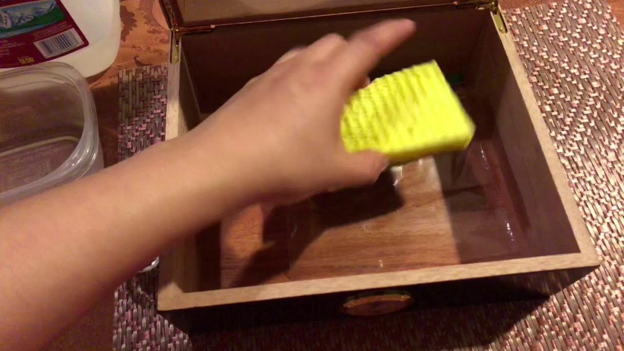 Humidor Seasoning YouTube