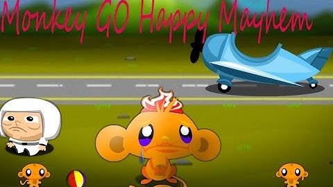 Monkey GO Happy Mayhem Walkthrough All Levels