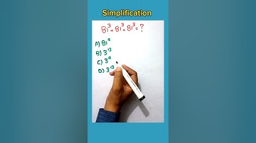 Simplifying Exponential Expression #shorts #math