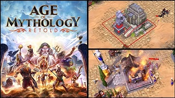 Age Of Mythology: Retold - Tek oyunculu - Kronos vs Hades #ageofmythologygameplay